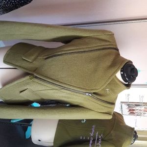 NWT Pink Martini olive green jacket